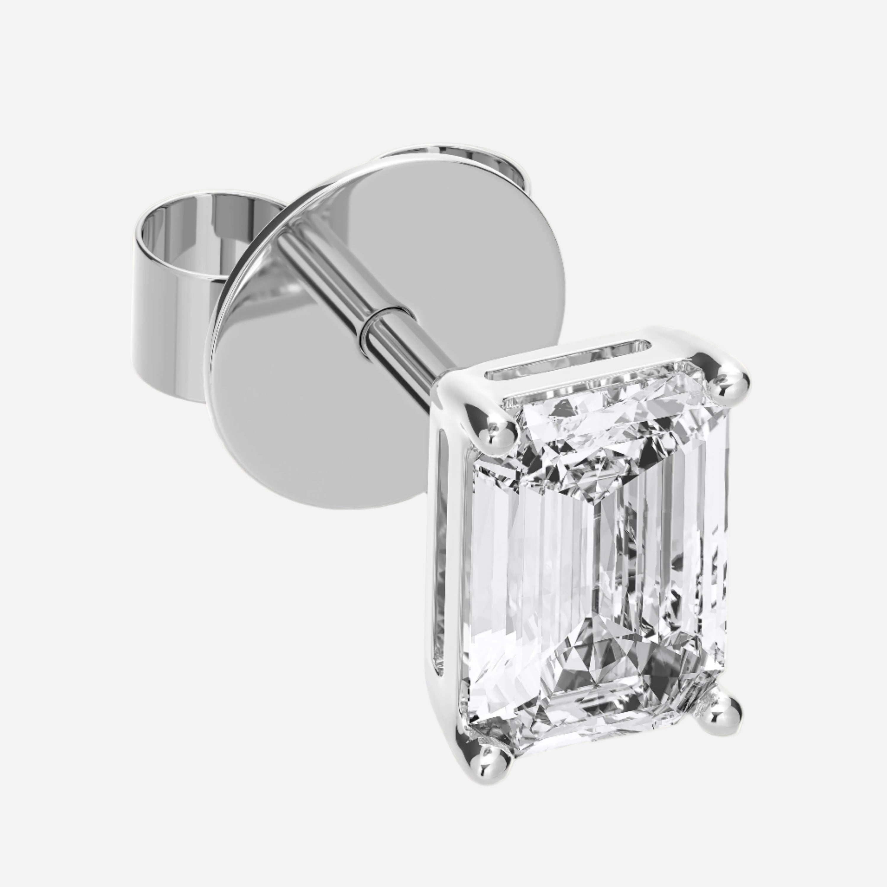 Emerald Stud Earrings