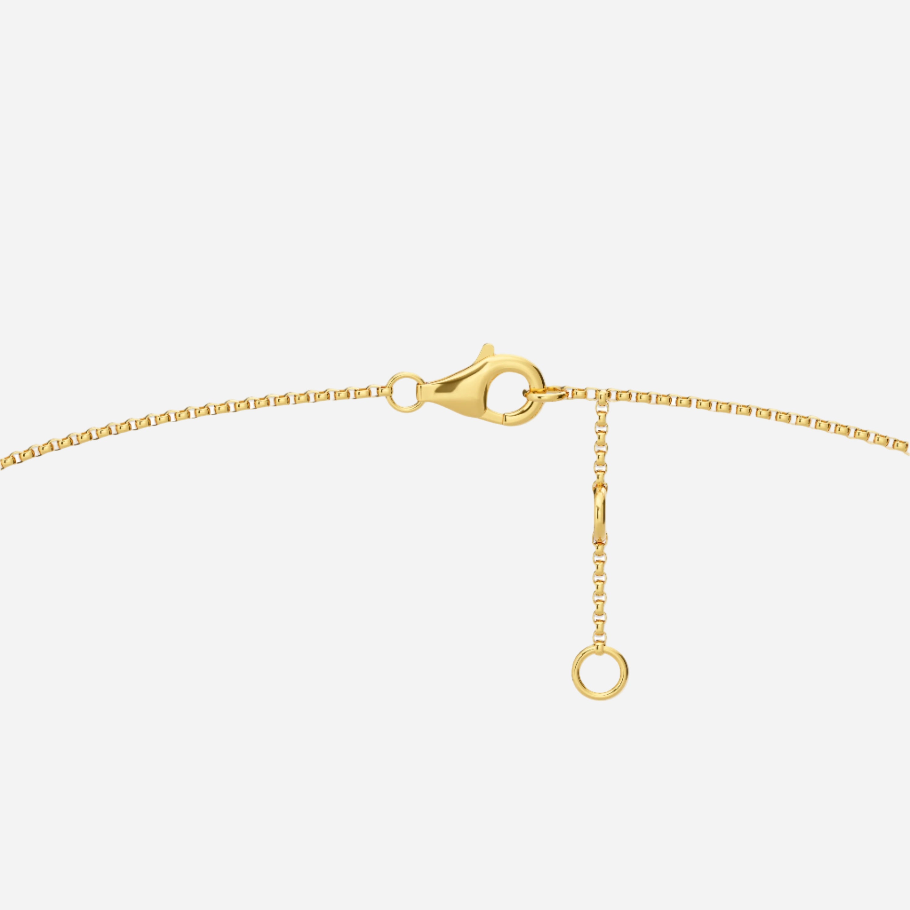 Round Bezel Pendant Necklace